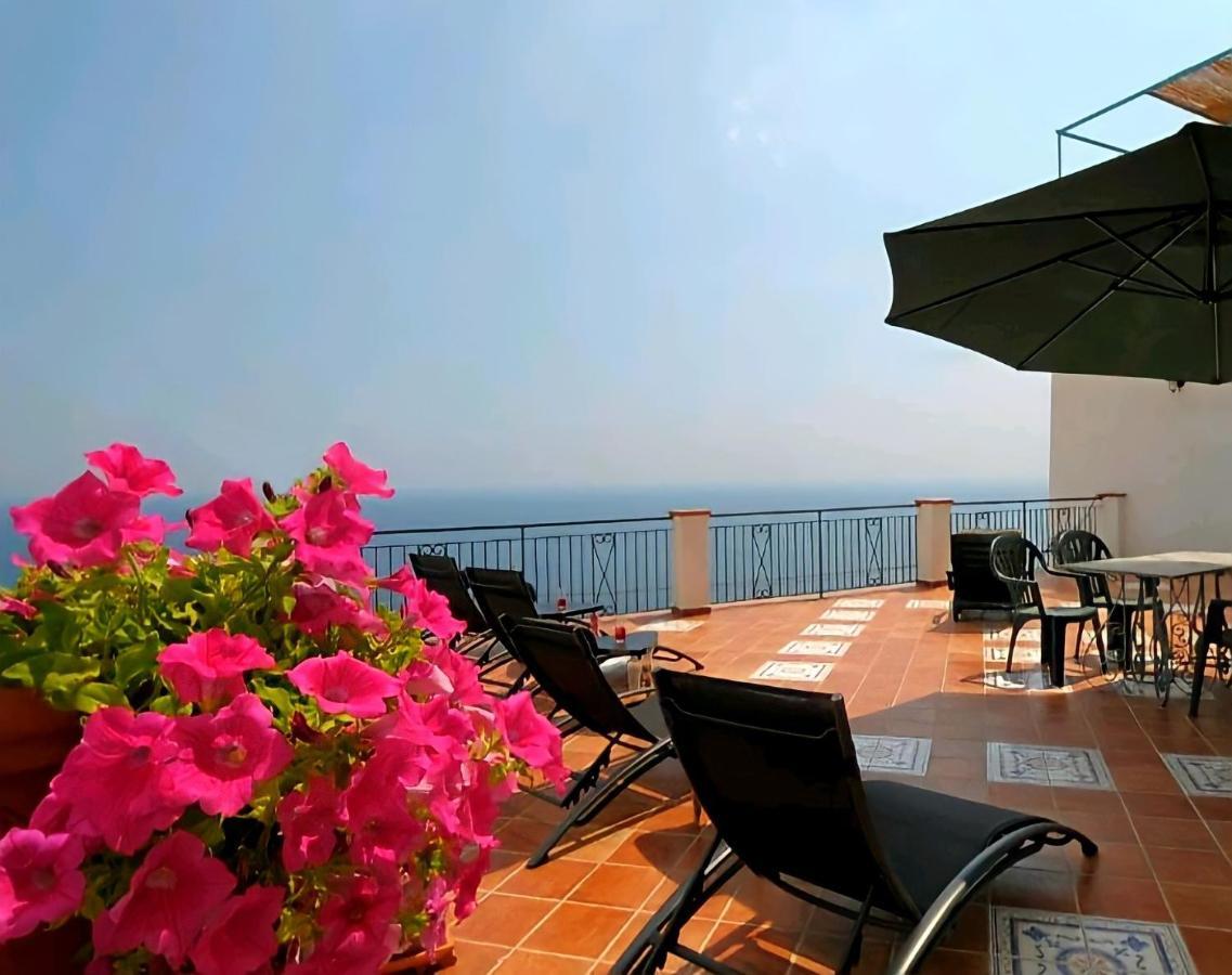 プライアーノ Terrazza Di Rosa - Sea Viewヴィラ エクステリア 写真